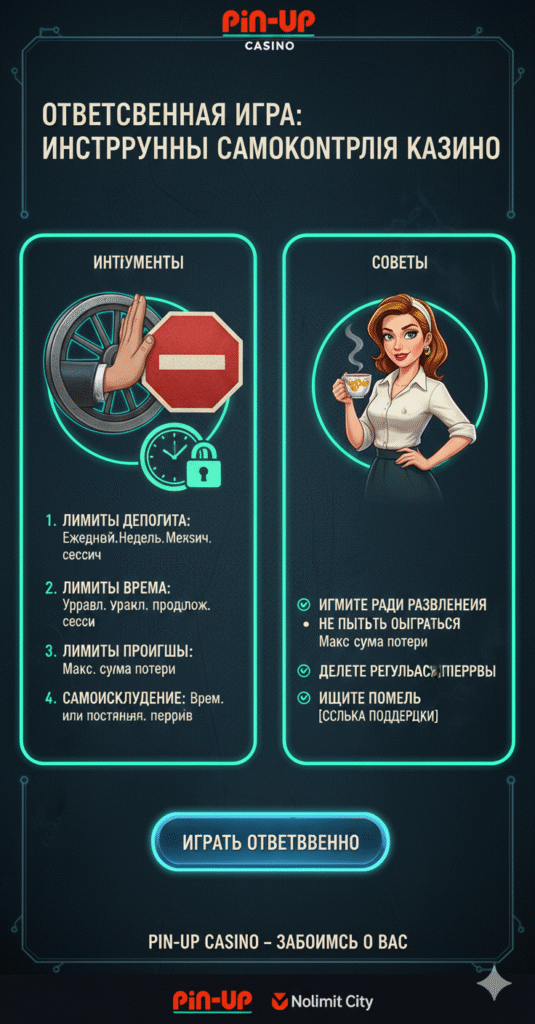 Ответственная игра, инструменты самоконтроля в казино