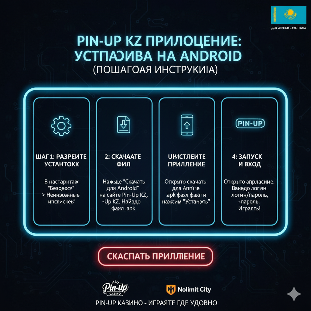 Пошаговая инструкция установки APK приложения Pin-Up на Android