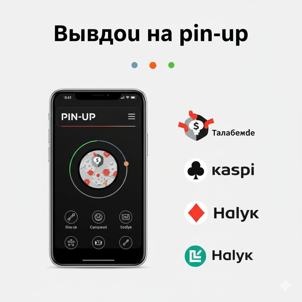 Вывод средств с Pin-Up на карты Kaspi и Halyk