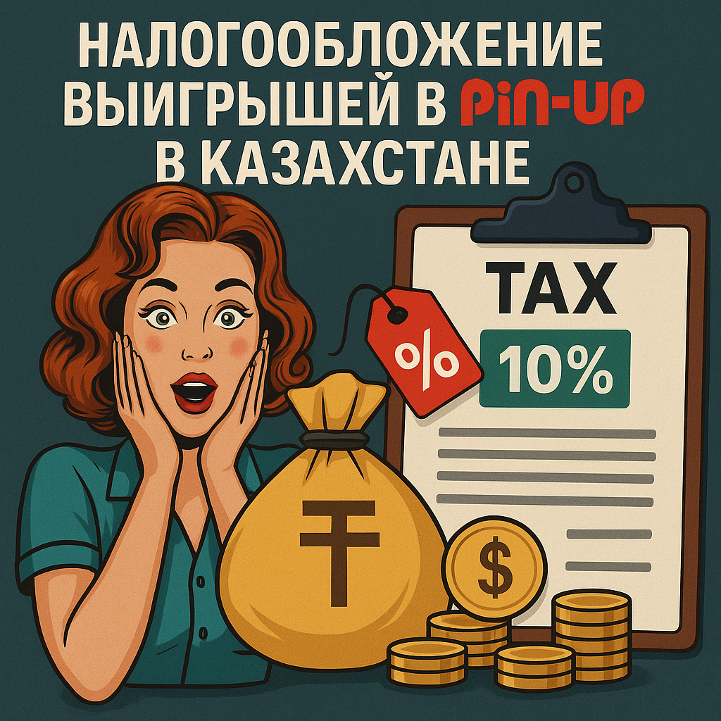 Налогообложение выигрышей Pin-Up в Казахстане