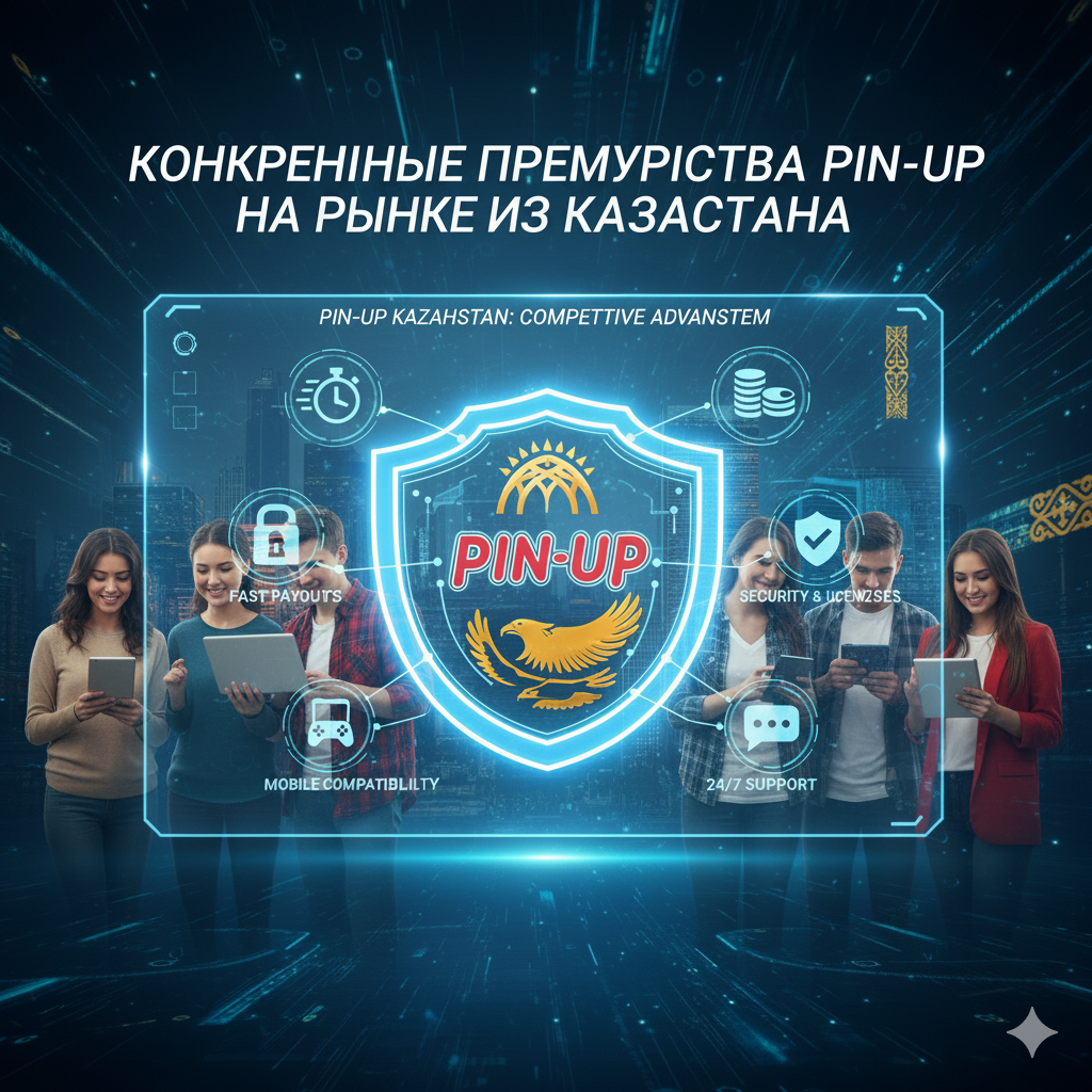 Конкурентные преимущества Pin-Up на рынке Казахстана