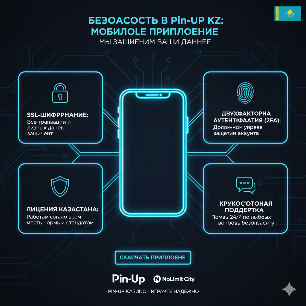 Обзор функций безопасности мобильного приложения Pin-Up KZ