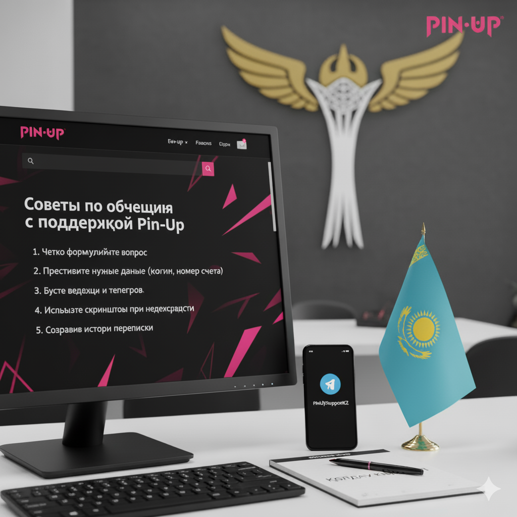 Советы по общению с поддержкой pin-up