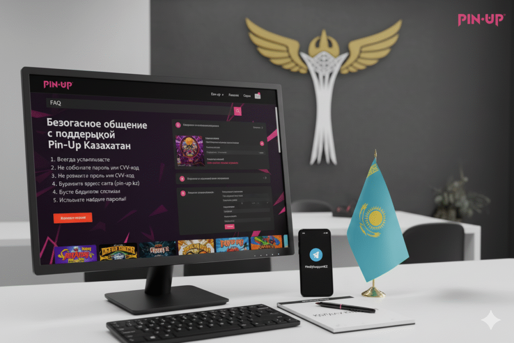 Безопасное общение с поддержкой pin up казахстан