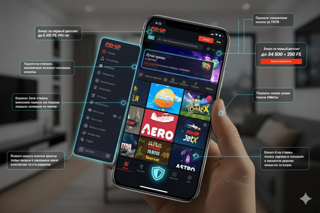 Обзор функциональных возможностей Pin-Up на устройствах iOS
