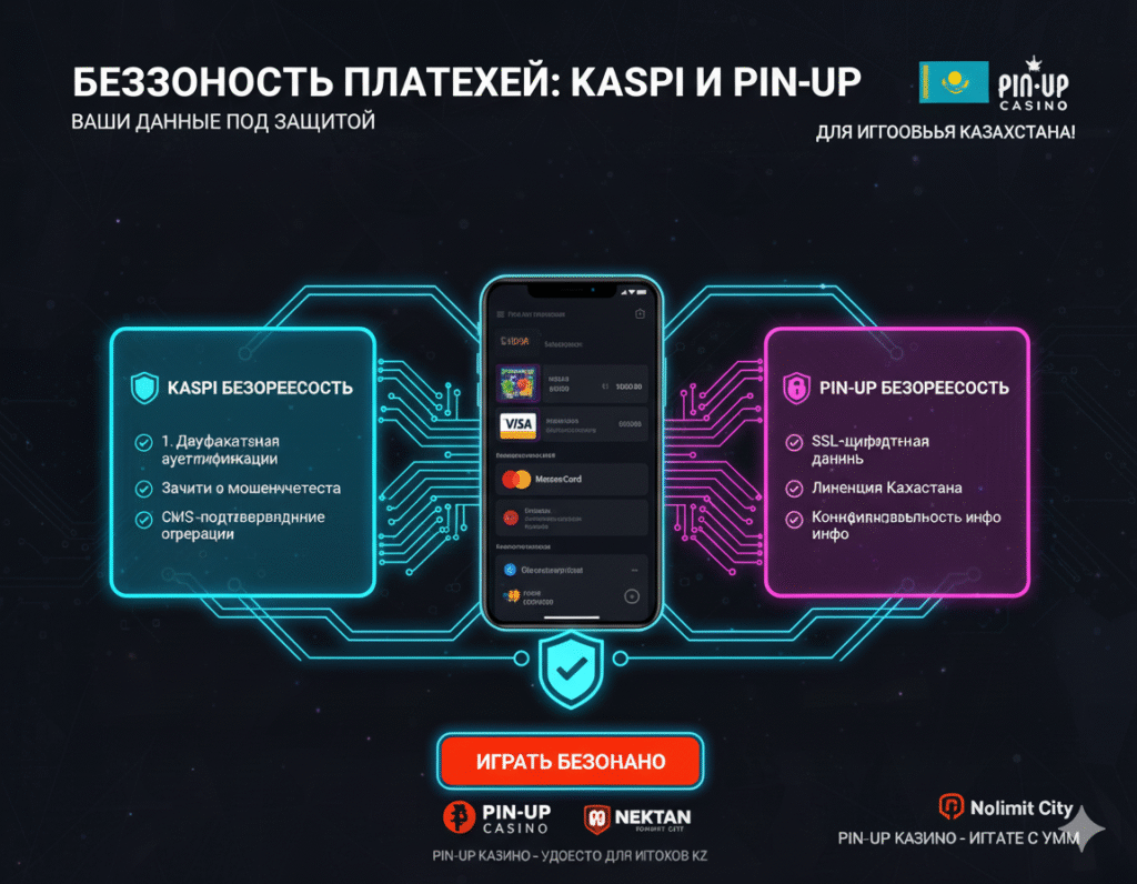 уровни безопасности платежей kaspi pin up
