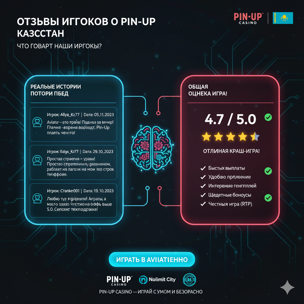 Отзывы игроков из Казахстана об Aviator на Pin-Up