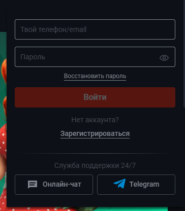 Варианты авторизации через социальные сети на Pin-Up KZ