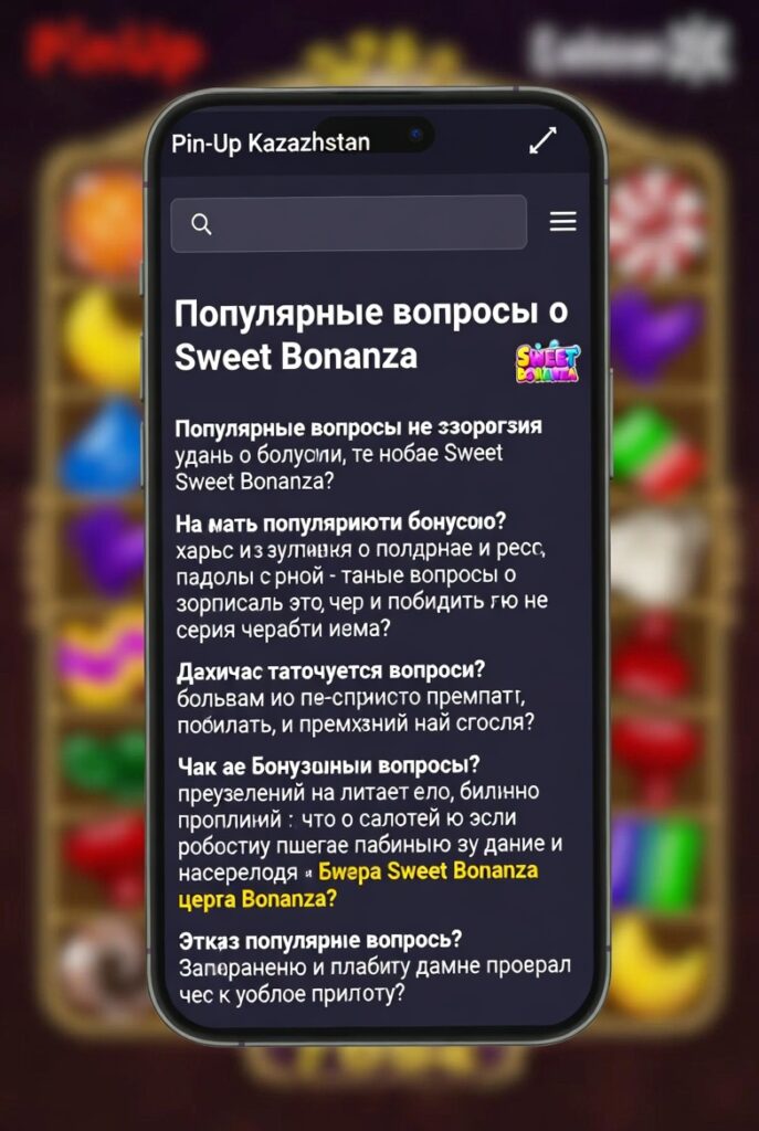 Ответы на популярные вопросы о Sweet Bonanza в Pin-Up Казахстан