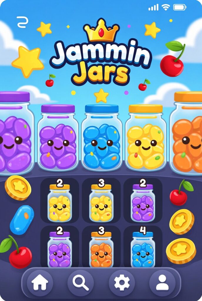 Мобильное приложение с Jammin Jars — функции и интерфейс