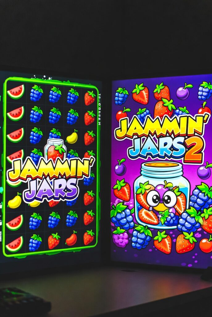 Сравнение игровых экранов Jammin Jars и Jammin Jars 2