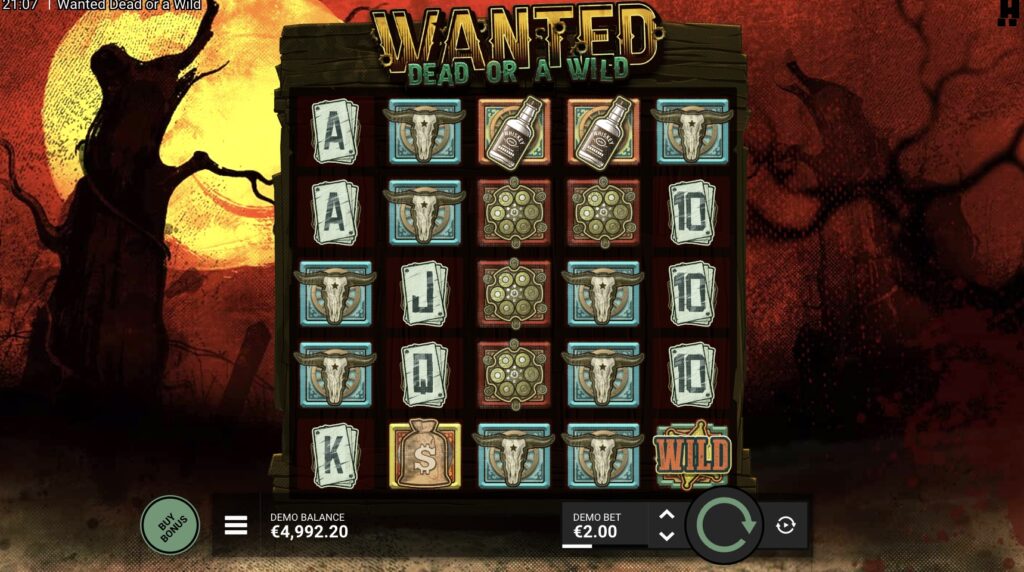 Мобильное приложение Pin-Up с запущенным слотом Wanted Dead or a Wild