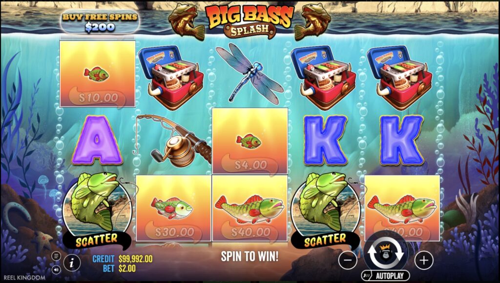 Актуальные бонусы Pin-Up для игры в Big Bass Splash