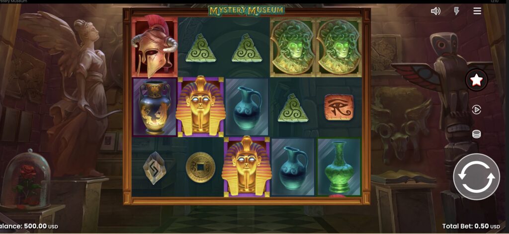 Активация функции Mystery Stacks в слоте