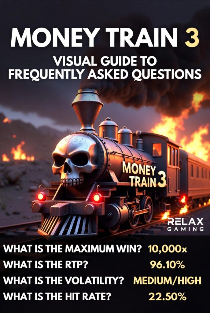 Визуальное руководство по часто задаваемым вопросам о слоте Money Train 3