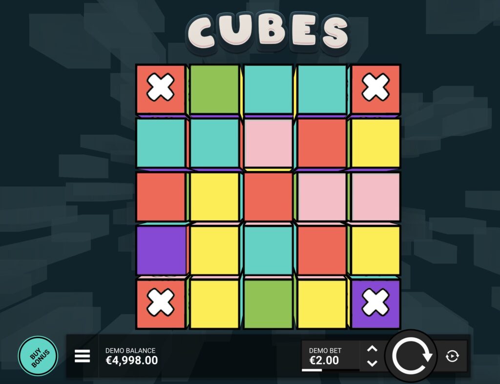 Пример каскадных множителей x128 в слоте Cube 2