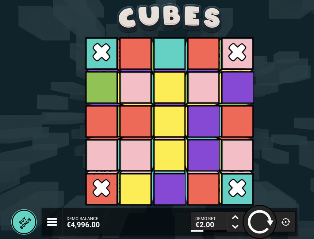 Интерфейс покупки бонусного раунда в Cube 2