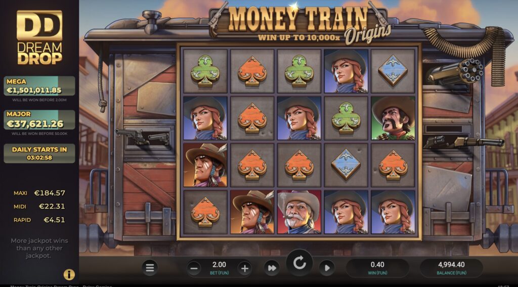 Механики бонусной функции Money Train